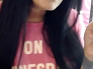 Pretty Milf Natural Smoking