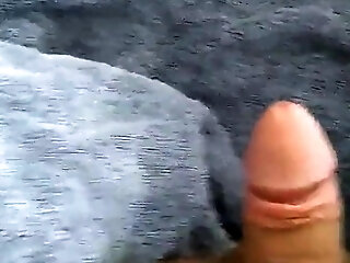 Fat Amateur Strokes Small Cock And Shows Balls