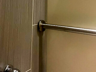 Orgasm In The Bathroom Stall