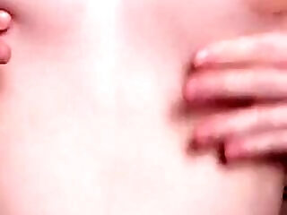 Real Homemade Nipple Play, Nipple Orgasm Of Young Student
