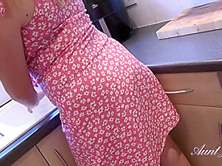 Having Pov Fun In The Kitchen With Housewife Charlie Rae