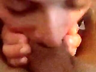 Not A Single Drop Of Sperm Left, She Swallow All. Uncensored
