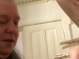 Painful Pigtails Get It In The Ass And Cunt With Electric Whips, Electric Dildo And Electric Shocks