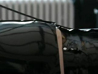Facesitting On The Restricted Rubber-slave