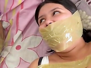 Fixing Their Relationship Problems With Intimate Tape Bondage