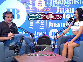 Little Kinky Colombian Mayraoficial Cums On The Sybian Machine - Juan Bustos Podcast