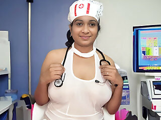 Fake Hospital Sex: Big Dick Patient Seduce And Fucked By Nurse Girl
