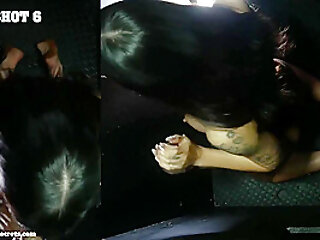 Ten Gloryhole Cumshots Drained In A Row!